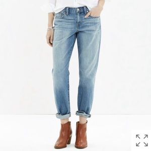 Madewell Boyjean Light Wash